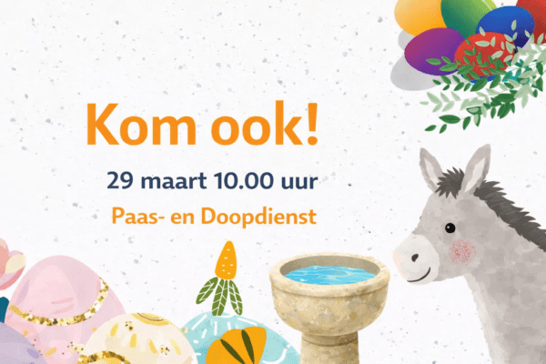 Palmzondag en doopdienst